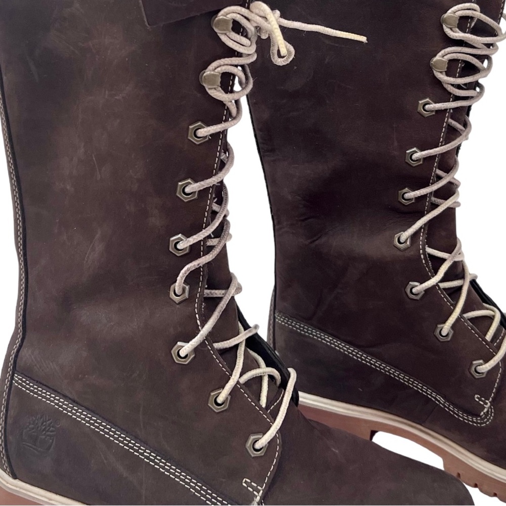 ⚡️SOLD Timberland Premium 14 Inch Knee High Lace Up Waterproof Boots